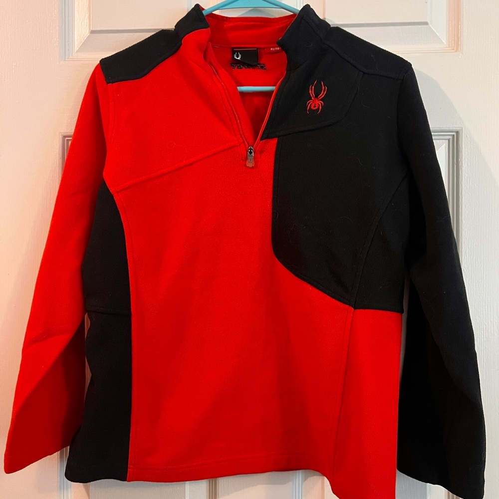 Spyder fleece 3/4 zip